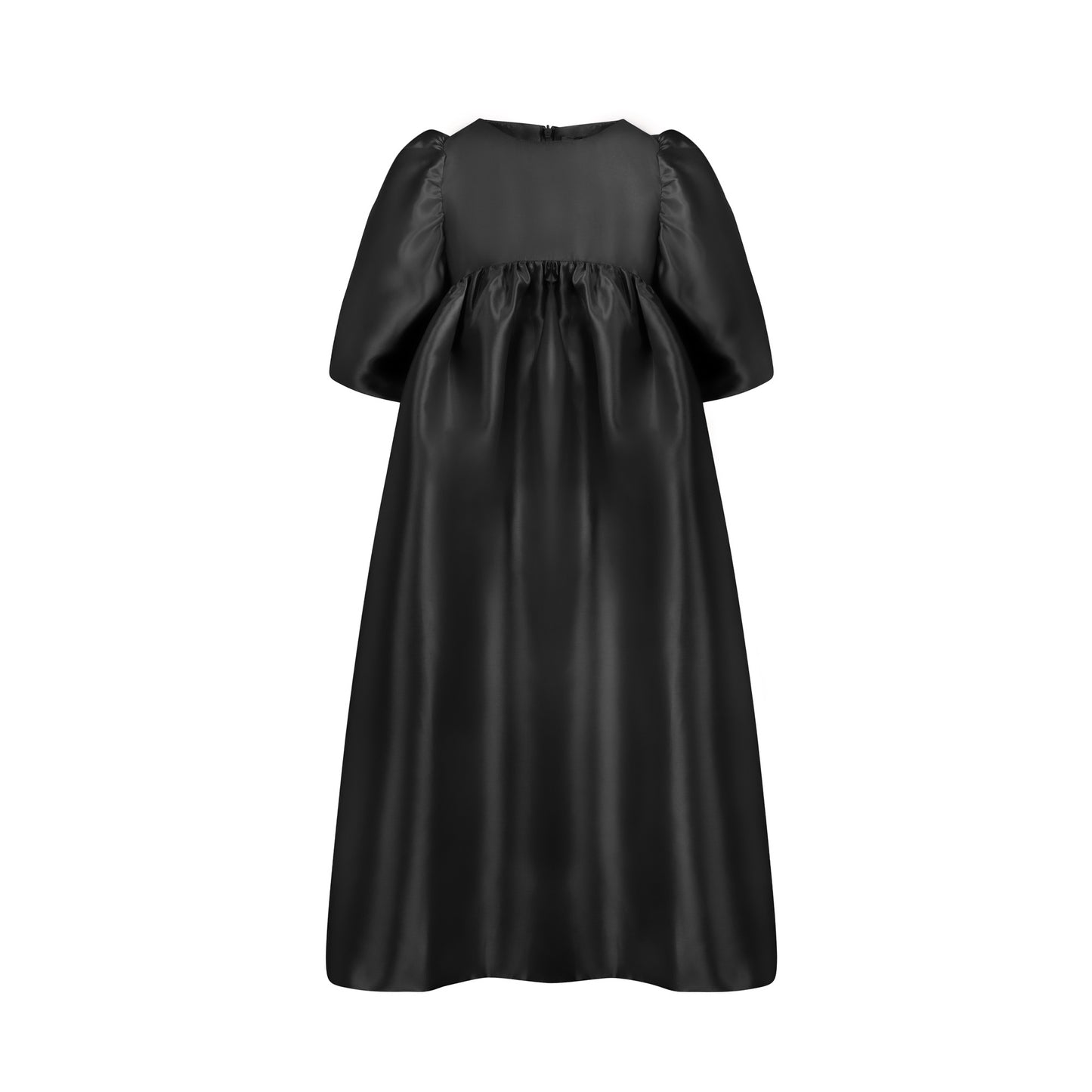 off white black dress Black & White Off-shoulder Crepe Maxi Dress – shopaleena main image 1